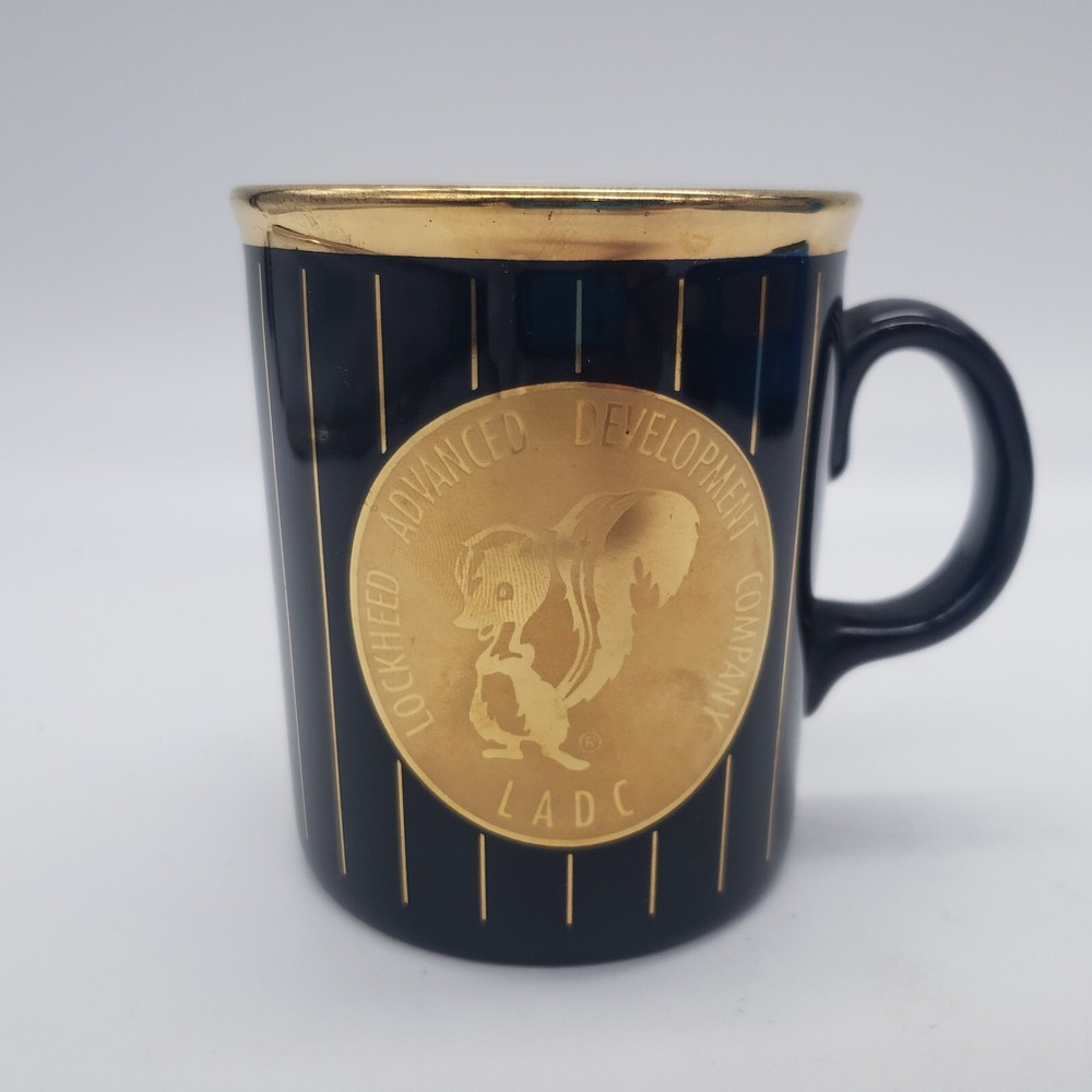 LOCKHEED ADVANCED DEVELOPMENT COMPANY SKUNK WORKS 50TH ANNIVERSARY MUG 1993
