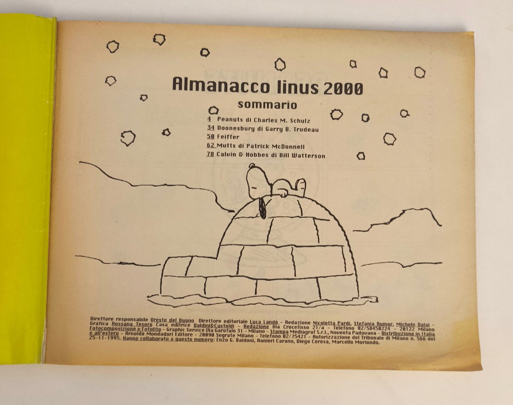 Linus Almanac 2000 No. 1