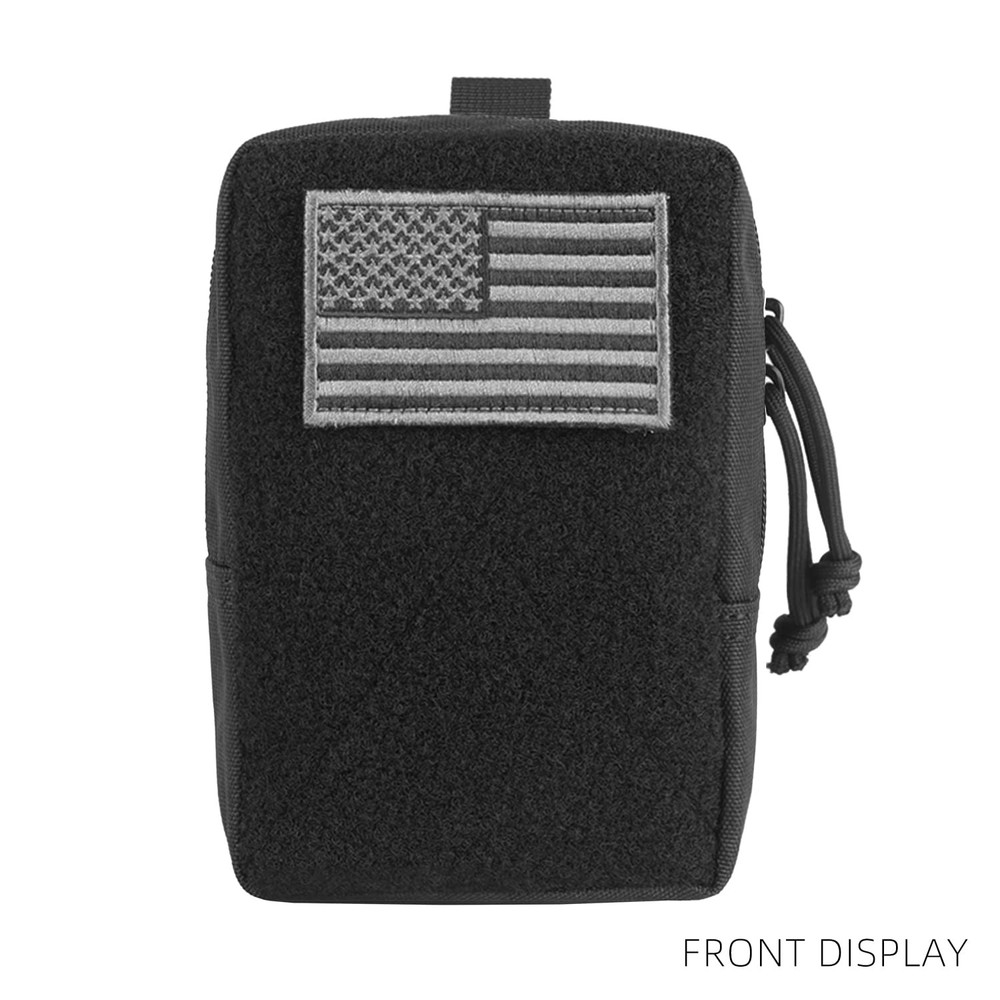 AMYIPO MINI MOLLE Pouch Multi-Purpose Compact BLACK - POUCH (2PCS)