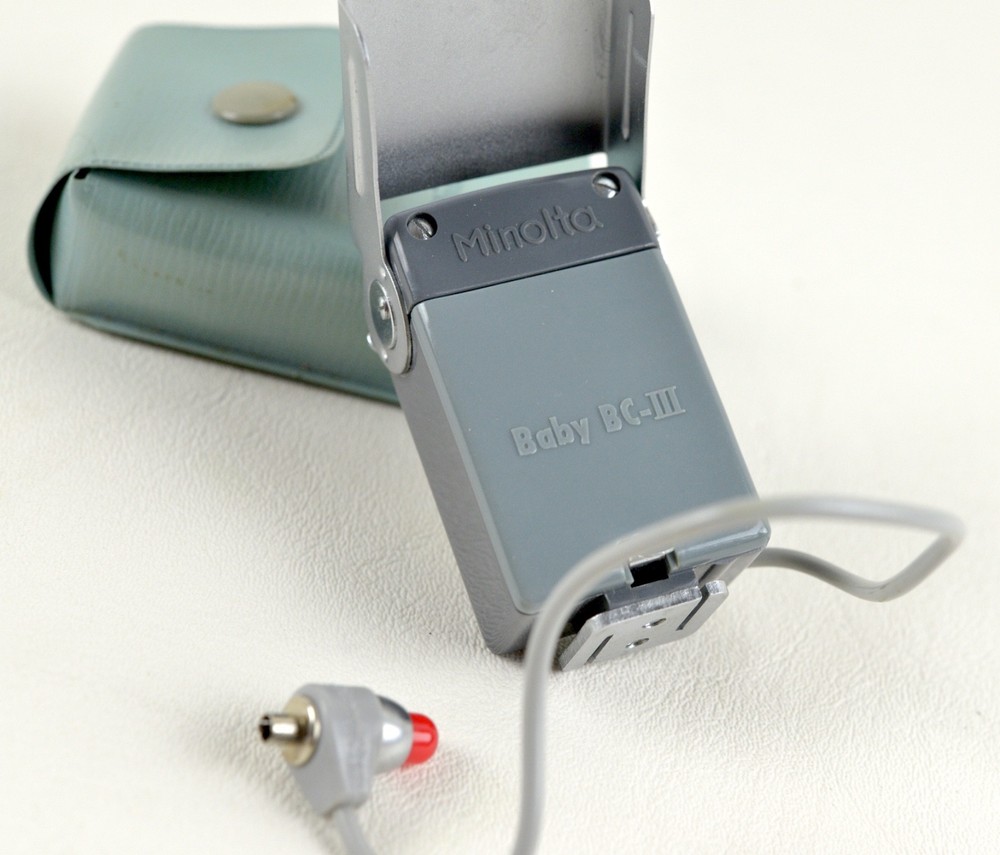 MINOLTA FLASH GUN - BABY BC-III