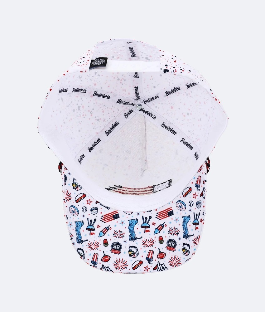 USA Hat - "Splatter" - BirdieBoss