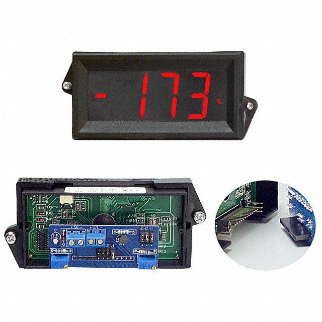 3 of PROCESS METER 4-20MA LCD Panel Meters Red LCD Display Panel Mount
