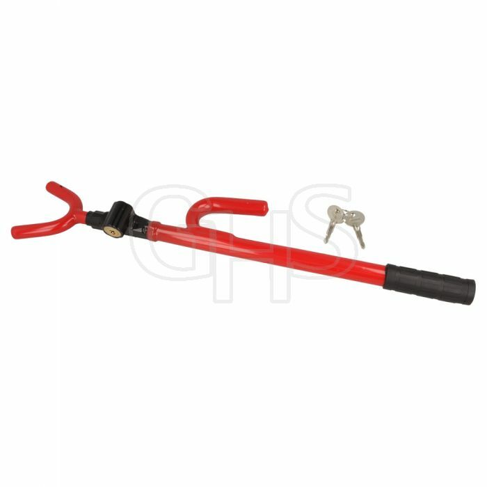 Steering Wheel Extendable Security Lock (Double Hook)