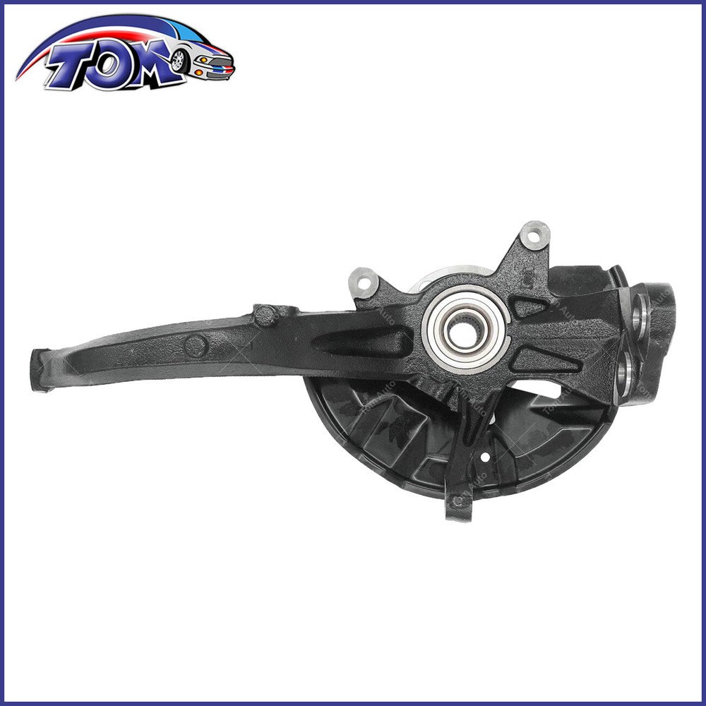 Front Wheel Hub & Steering Knuckle Pair For 2006-2012 Ford Lincoln Mercury