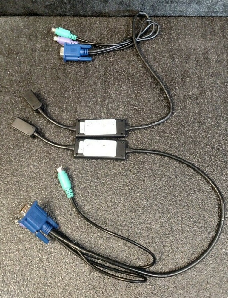 Lot of 2 Dell UNC1-2705 System Interface POD Adapter (*)