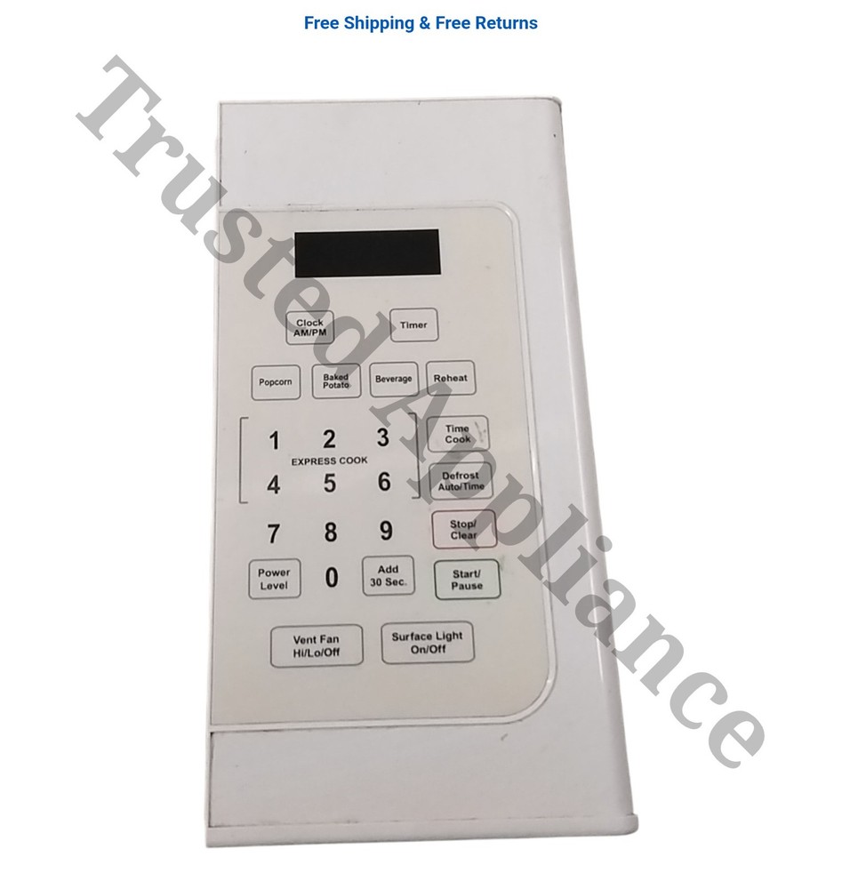 Microwave Control Panel Console 261400207690 White