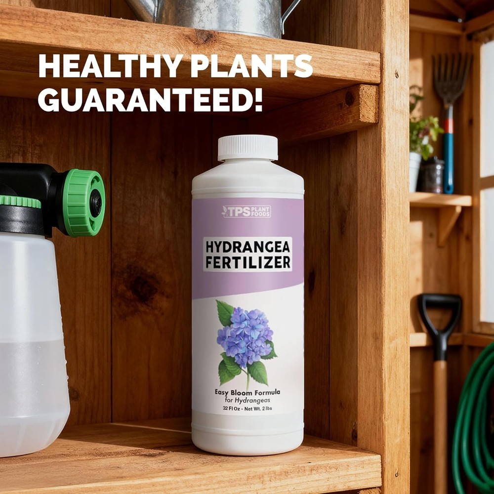 8 oz Hydrangea Fertilizer for Vibrant Blooms & Healthy Root Development