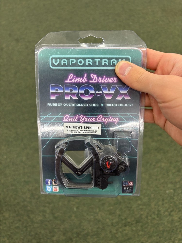 Vaportrail PRO-VX - Right Handed - Mathews Specific - Black