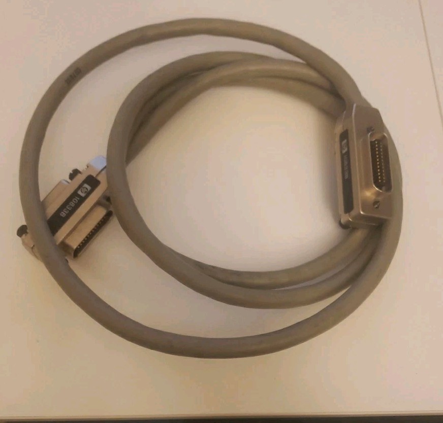 HP GPIB Cable 10833b Hewlett Packard 7ft long
