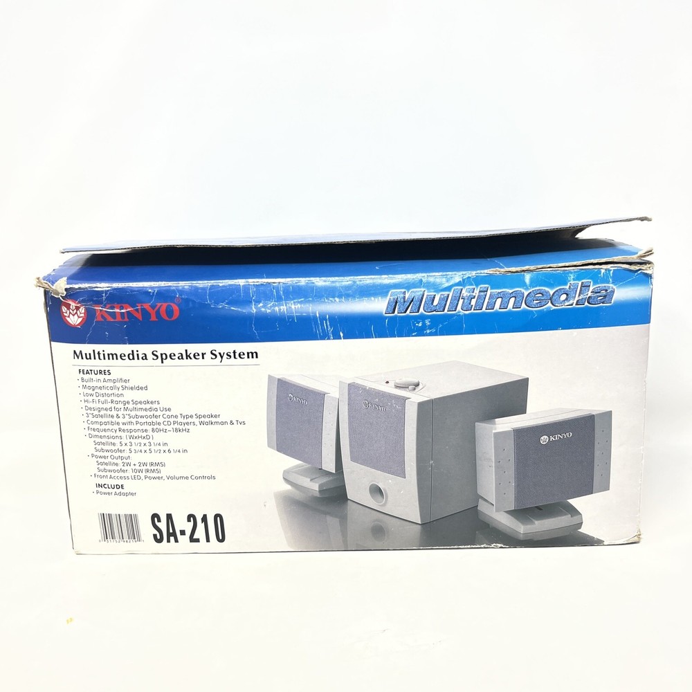 Kinyo SA-210 Multimedia speaker System