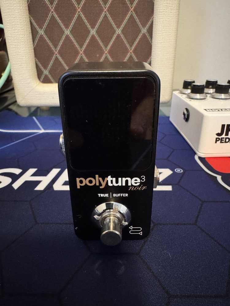 TC Electronic PolyTune 3 Noir Mini Polyphonic Tuning Pedal