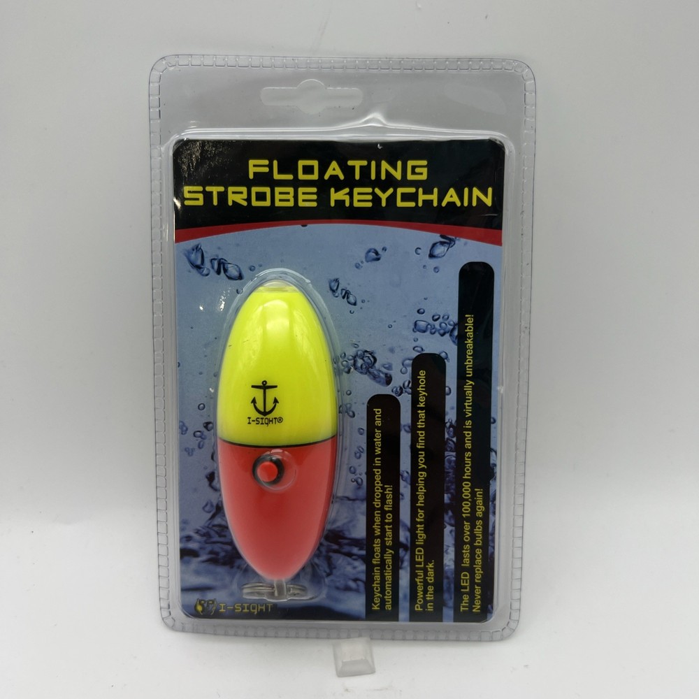 Floating strobe keychain