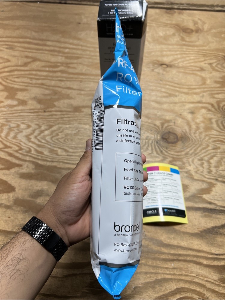 Brondell RF-40 Membrane Water Filter Replacement for Circle RO System RC100