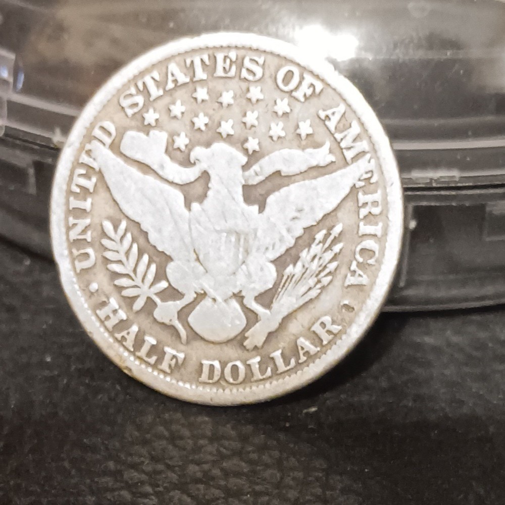 1892 BARBARA SILVER HALF DOLLAR
