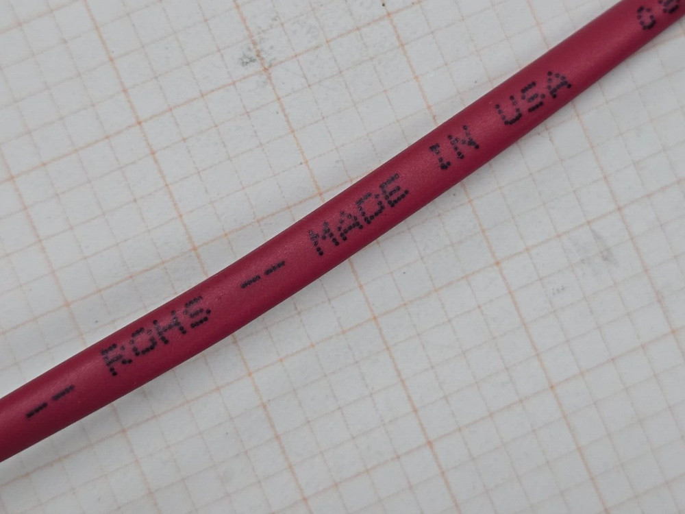 Carol E3522S 14/2C Solid Plenum Fire Alarm/Communication Cable FPLP Red /100ft