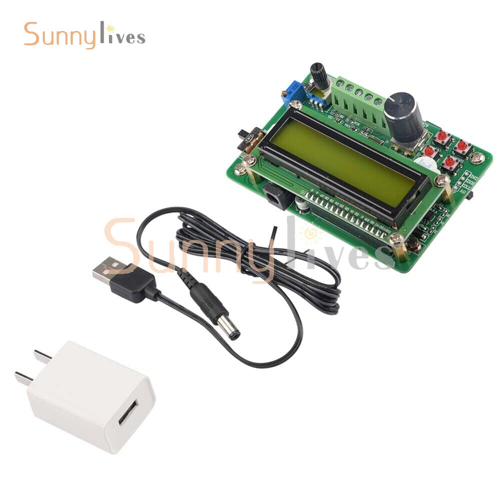 DDS Function 5MHz Signal Generator Module Sine/Triangle/Square Wave TTL Output.