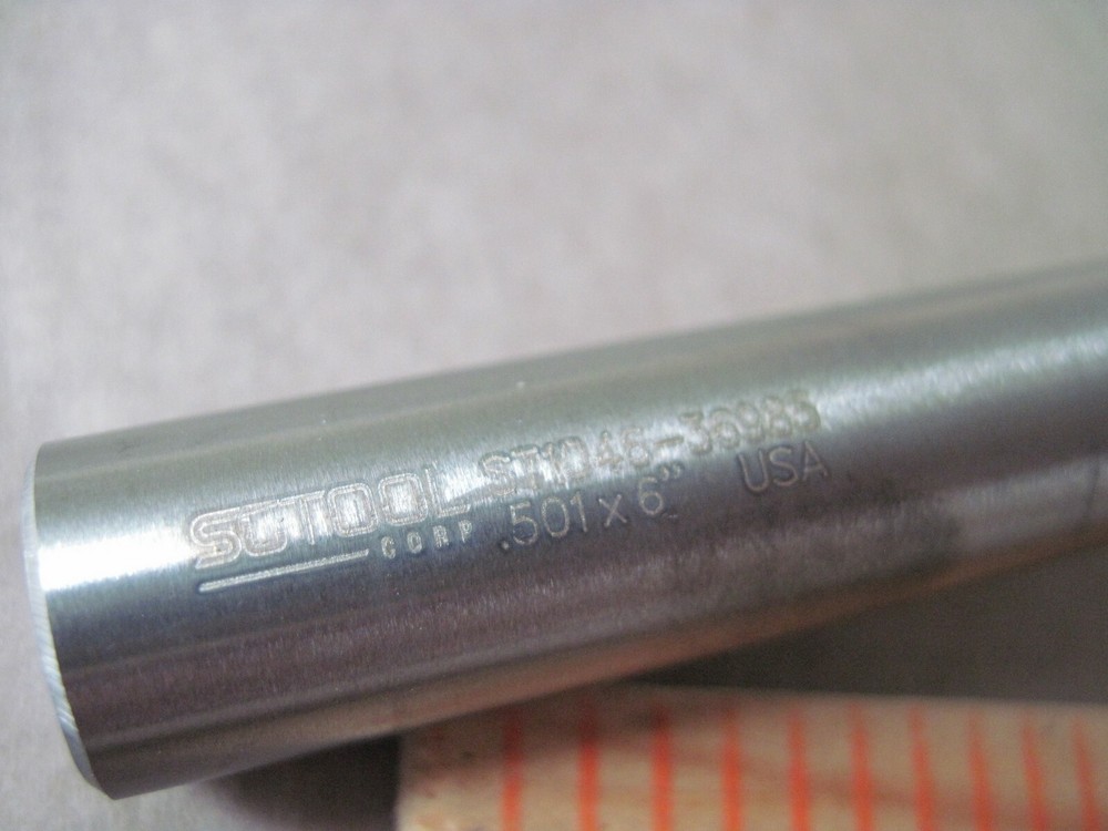 SC Tool Corp ST1046-36985 Solid Carbide Drill Bit .501" (Oversized 1/2")