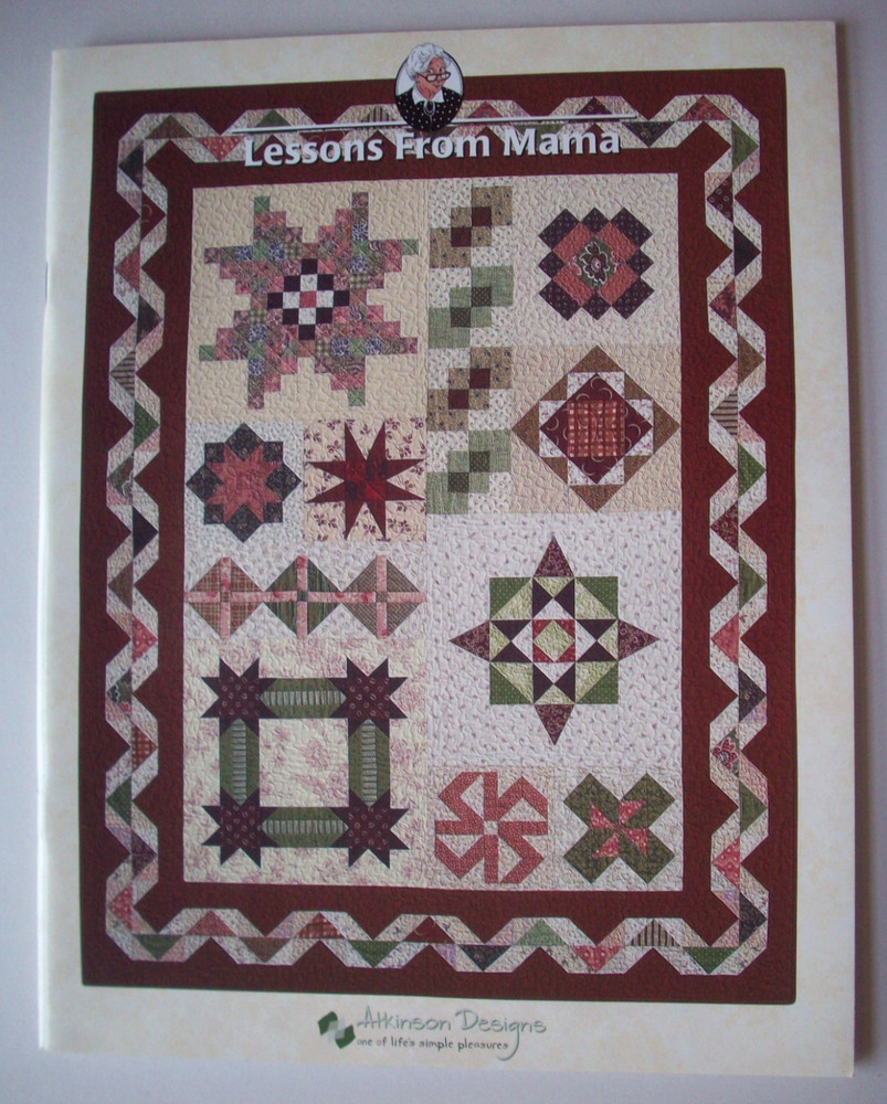Lessons from Mama quilt pattern booklet