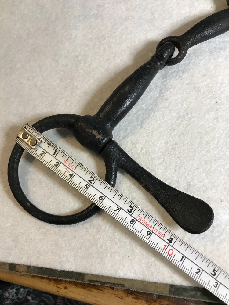 Vintage 1950s Era Solid Cheek Horse Bit