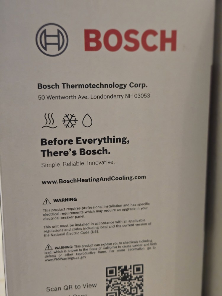 Bosch Tronic TR4000C-6 Electric Tankless Water Heater