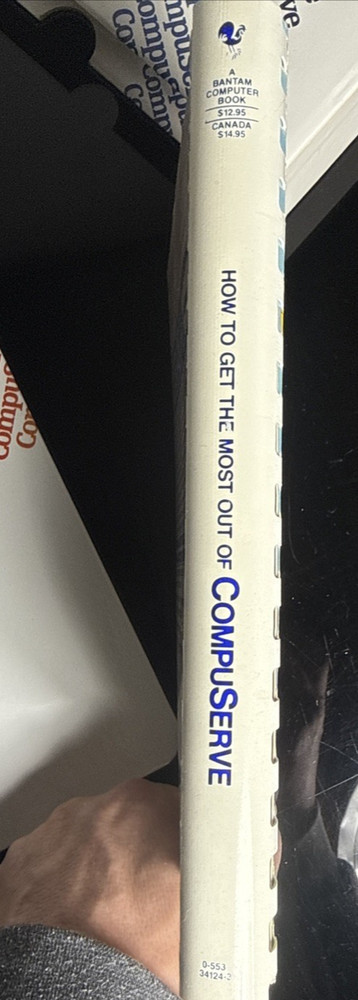 Compuserve Book Software Bundle TRS-80 Binder Guide Vtg