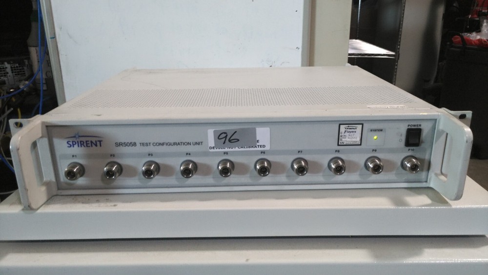 SPIRENT SR5058 Test Configuration Unit
