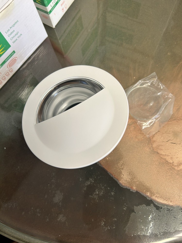 Elite Lighting B1407 CL 4" STEPPED BAFFLE Reflector Wall Wash