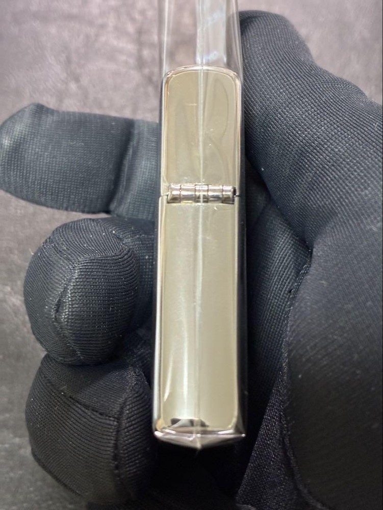 Zippo San Francisco Canada Ontario Silver One Sided Processing Lighter Regular