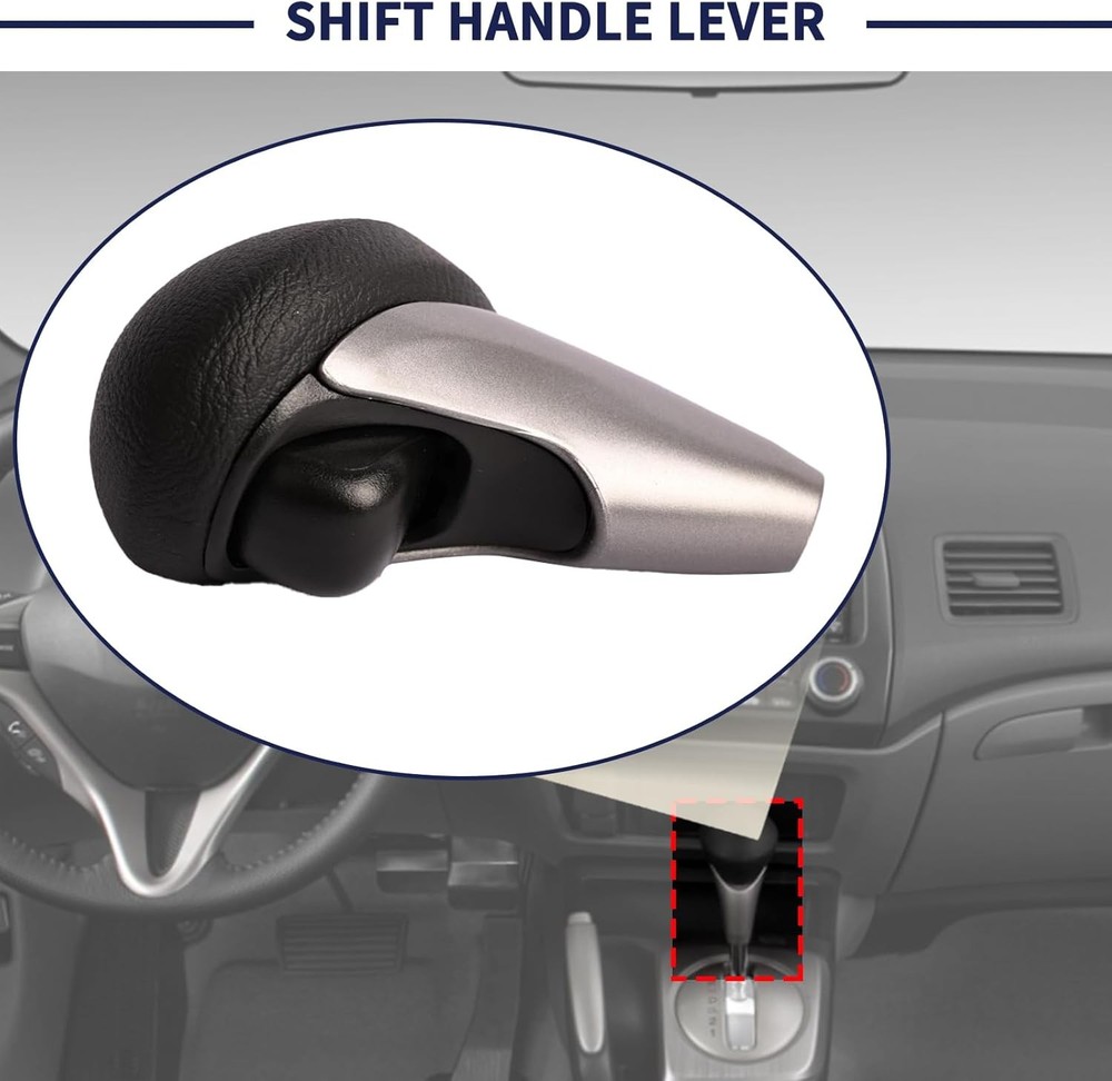 Shifter Knob Handle Gear Shift Handle Lever Compatible with 2006-2011 Automatic