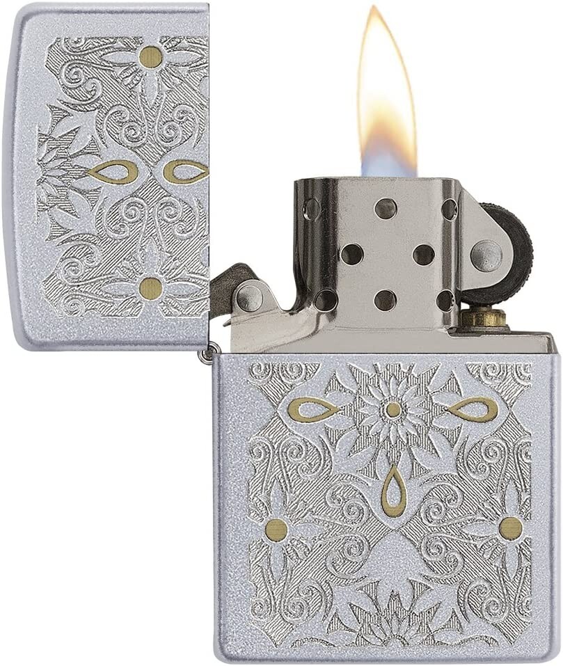 Zippo Classical Curve Satin Chrome 28457