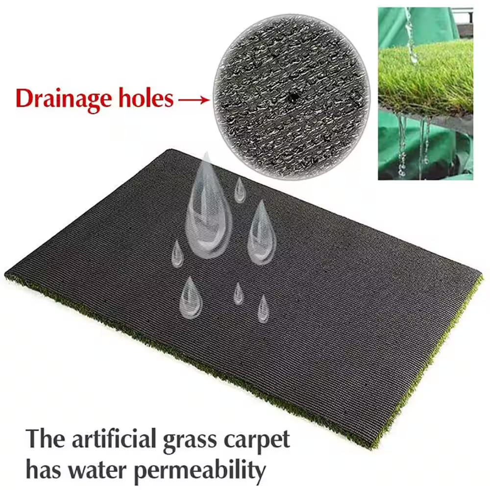 6.6 Ft. X 13 Ft. Green Artificial Grass Sod