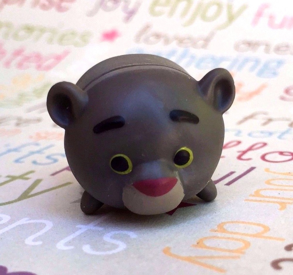 Authentic Disney Tsum Tsum Stack Vinyl Bagheera MEDIUM Figure Series 6