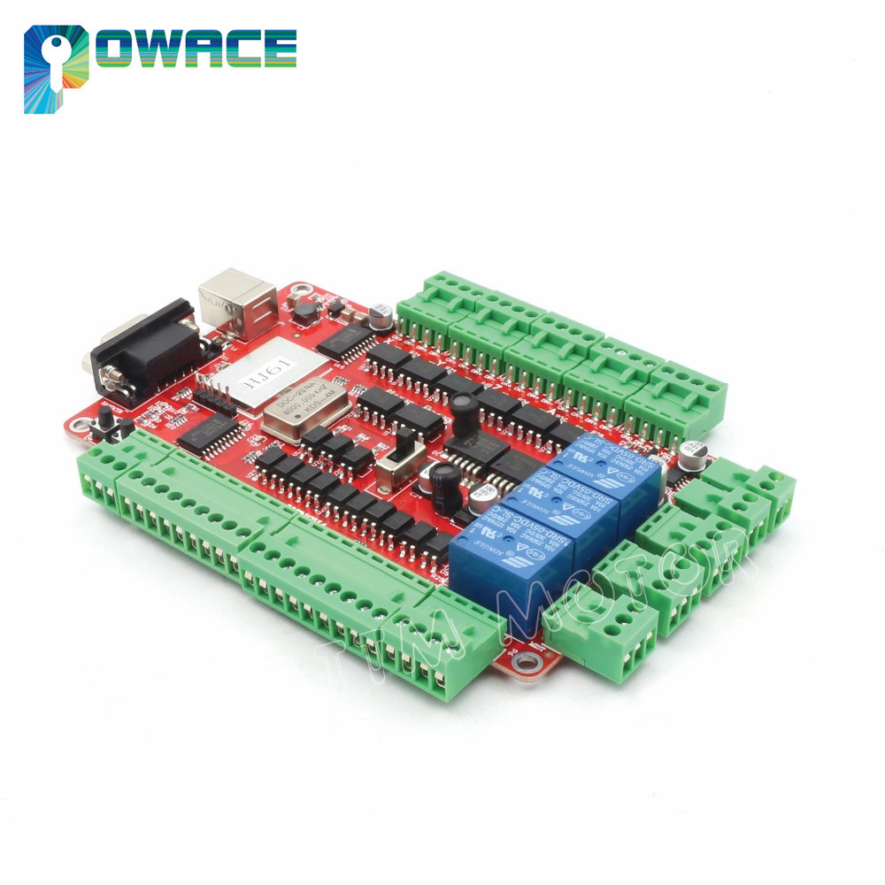 4 Axis USBCNC Breakout Board Interface Controller+Hand Controller for CNC Router