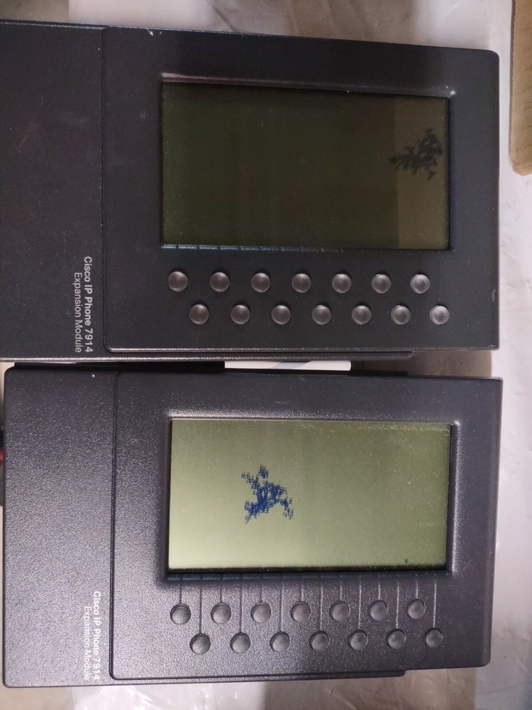 Cisco Unified 7914 Series IP Phone 14 Line Expansion Modules READ NOTES