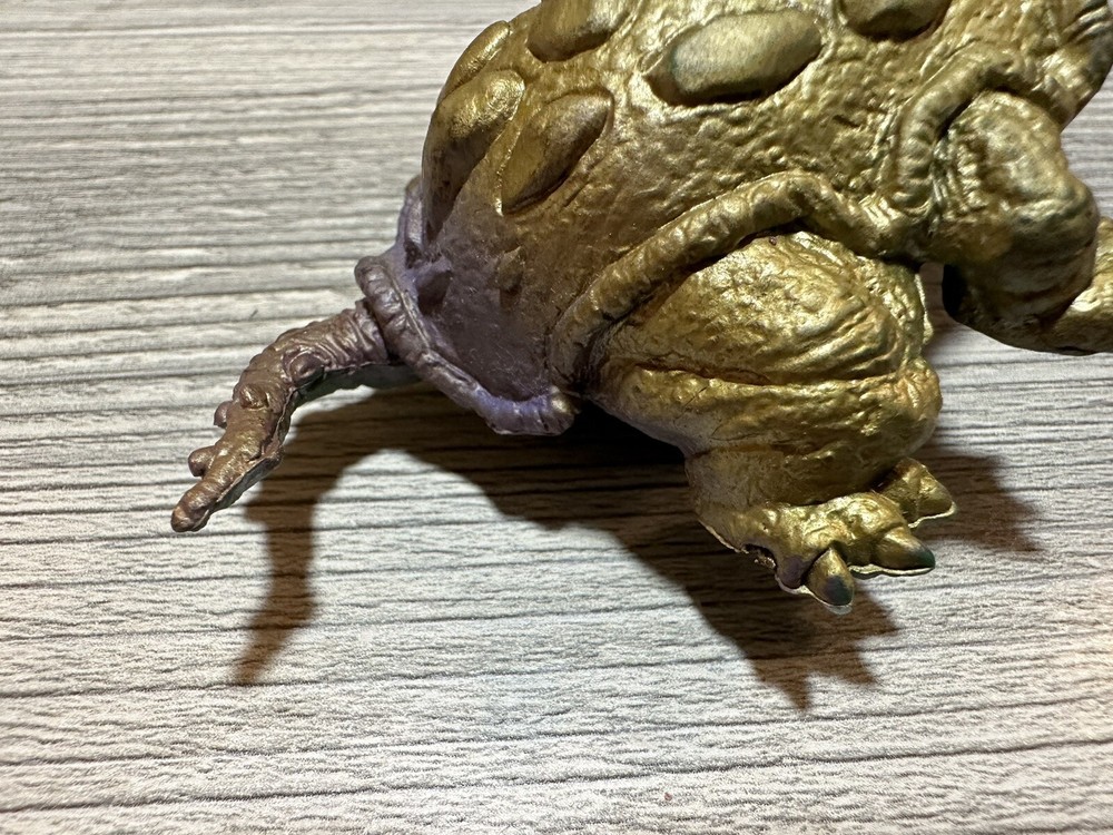 Vintage GAMERA KO Monster Toy Rolling Figurine Godzilla Kaiju Turtle Pullback