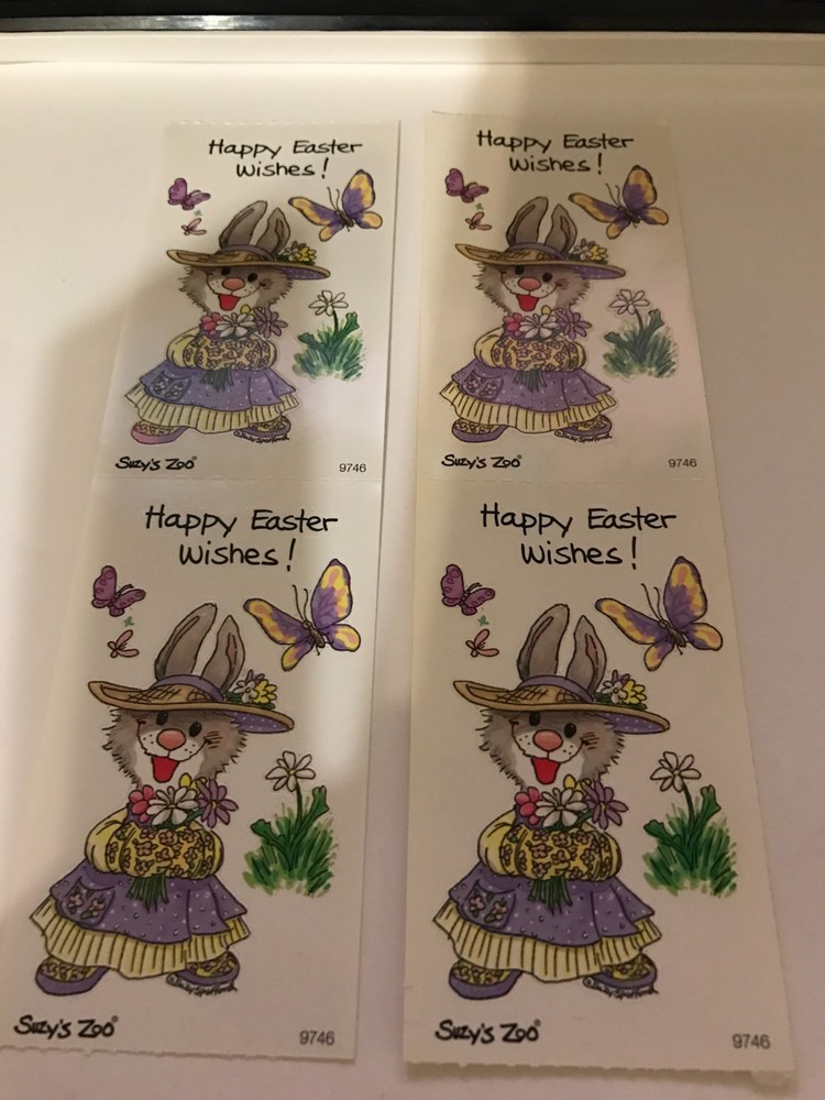 4 suzy's zoo modules stickers