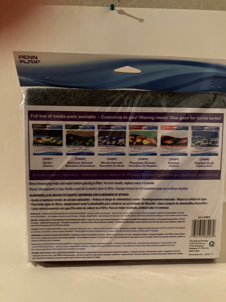 Pen Plax Nitrate Remover Pad - trimmable