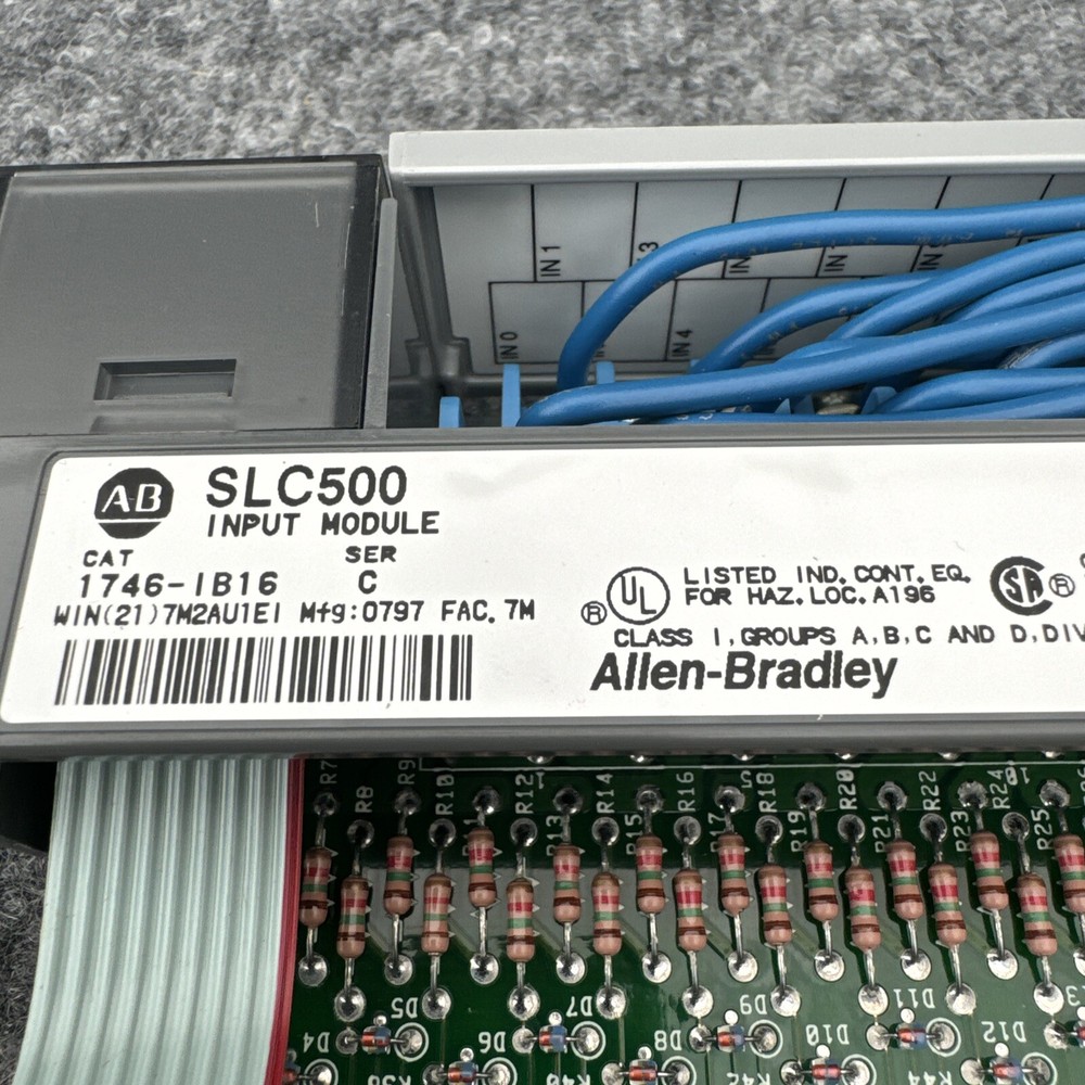 Allen Bradley 1746-IB16 Ser C Input Module Used