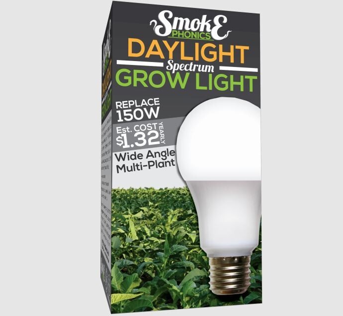 2 PACK! Miracle LED 6FT Daylight Single Socket Indoor Grow String Light Bulb Kit