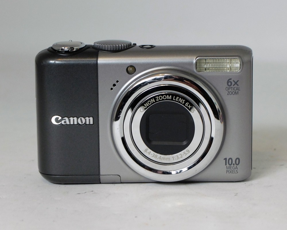 Canon PowerShot A2000 IS 10.1MP Silver Point and Shoot Digital Camera