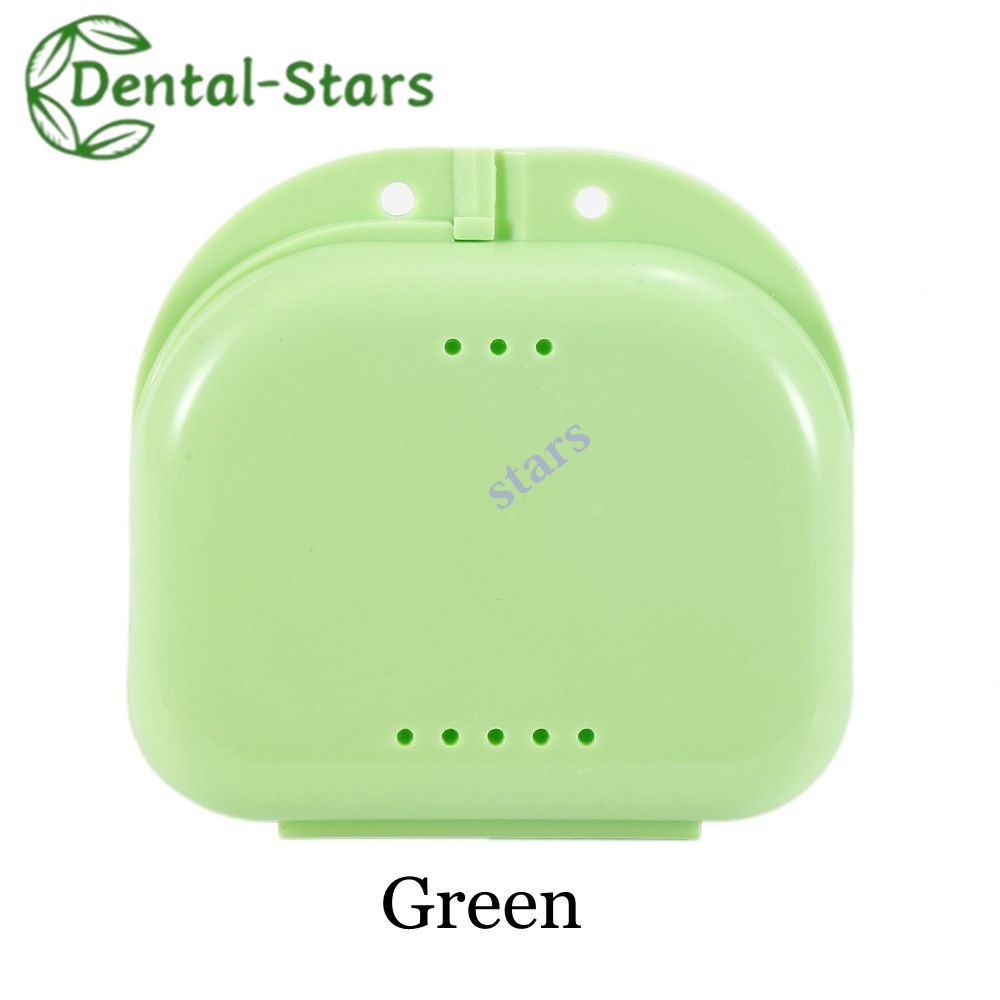 5Pcs Dental Denture Retainer Storage Case Box Mouthguard Container Assorted Box