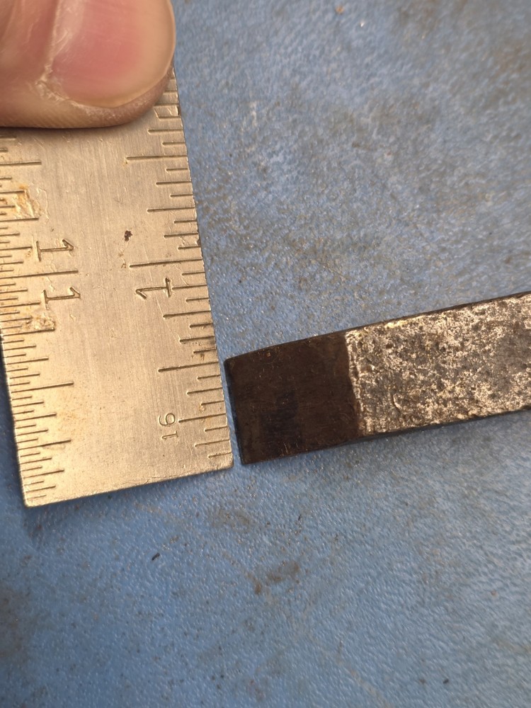 1/2" Thick! Wood Socket Chisel Pitted With Handle Timber Framing