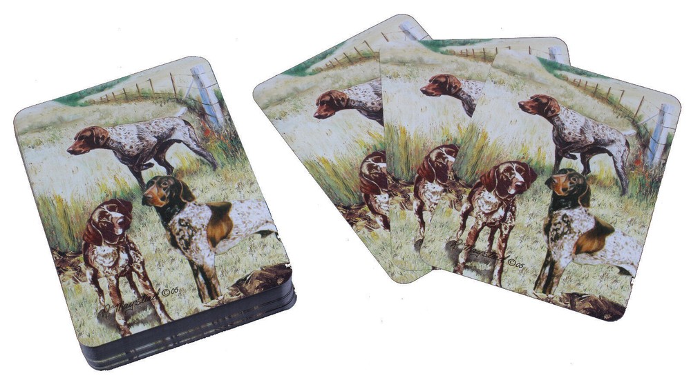German Short-haired Pointer Playing Card - 52 Cards - Artist Ruth Maystead