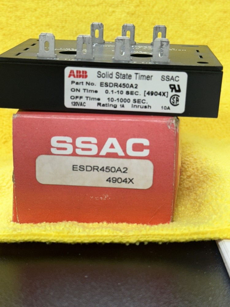 ESDR450A2 Solid State Timer By SSAC New-open Box