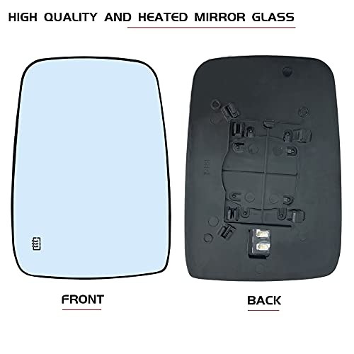Driver Left Side Heated Mirror Glass Replacement for 2009 Driver Side (Left)