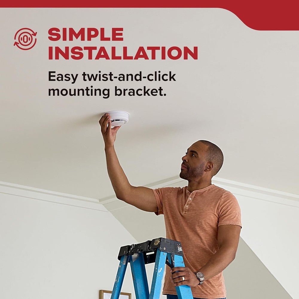 Kidde Hardwired Smoke Detector 20SA10 Battery Backup Interconnectable