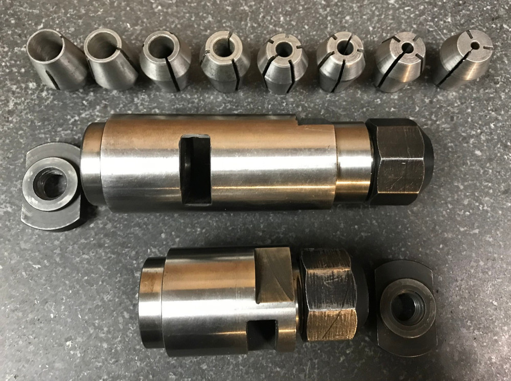 2 SOPKO COLLET CHUCK EXTENTION ADAPTERS TOOL & CUTTER SURFACE GRINDERS 200-CCEA