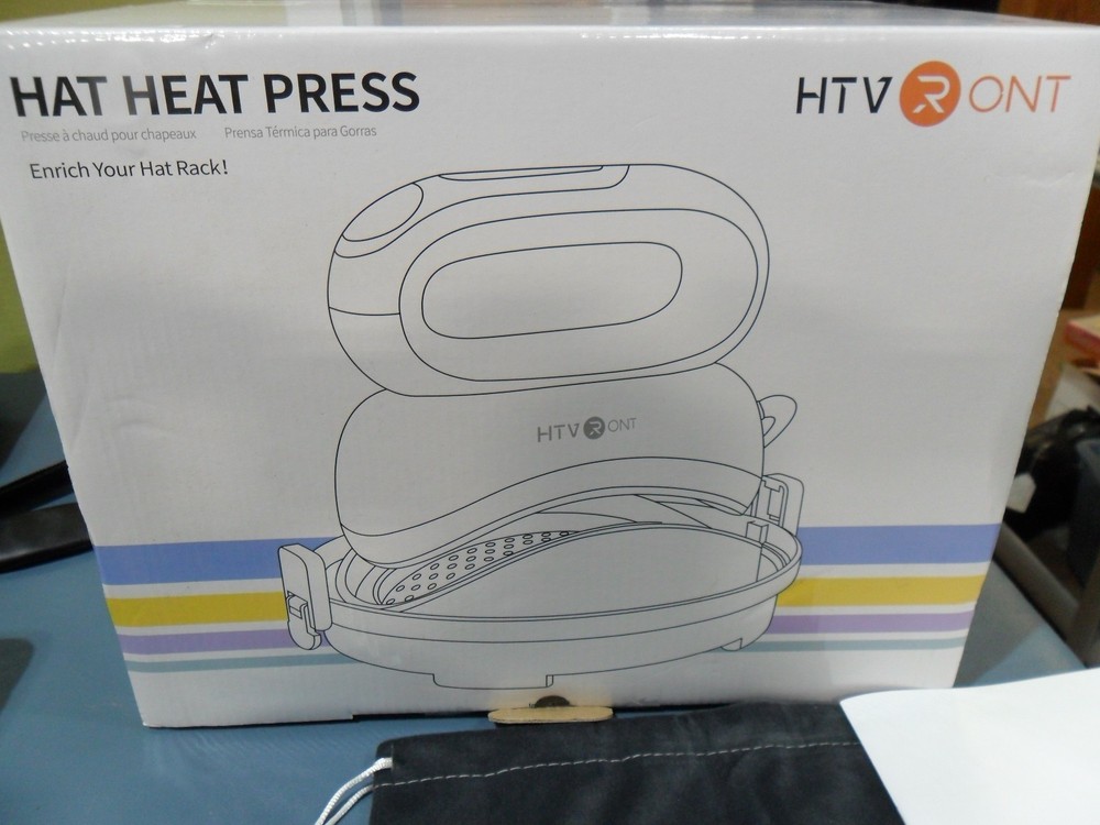 HTVRONT Hat Press Machine - Hat Press Heat Machine for Caps