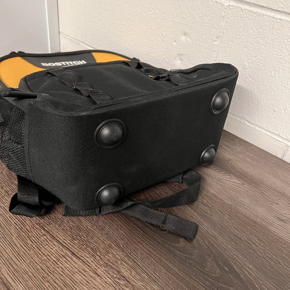 Bostitch Tool Storage Backpack Tote Bag Mechanic Construction Tool Bag