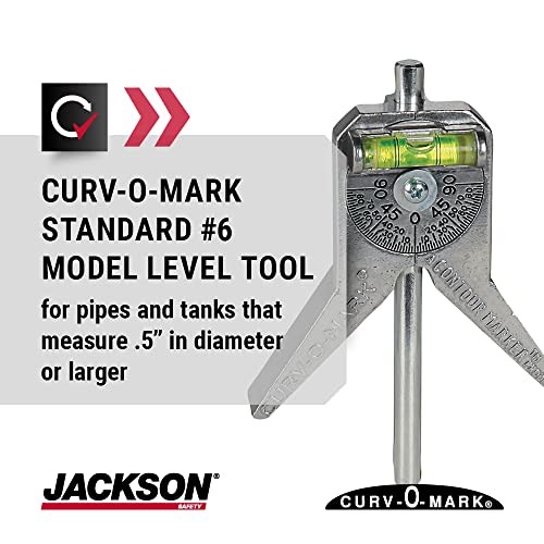 Pipe Marker Centering Tool - Standard 4" Y-Type 1/2” to 4” diameter pipes